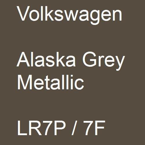 Volkswagen, Alaska Grey Metallic, LR7P / 7F.